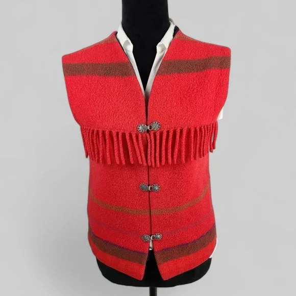 Kjell | Jackets & Coats | Vintage Kjell Of Norway Fringe Striped 
